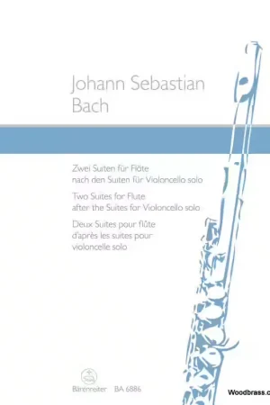 Barenreiter Bach J.S. - Two Suites For Flute BWV 1007 & 1009 | Disponible à la commande