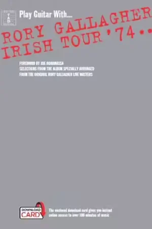 Wise Publications Play Guitar With... Rory Gallagher - Irish Tour '74 Guitar Tab - Produit tendance