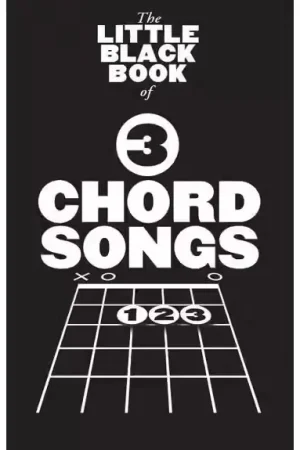 Derniers exemplaires - Music Sales Little Black Book - 3 Chord Songs - Parole et Accords