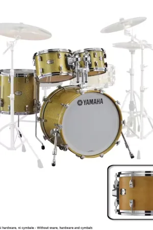 Expédition immédiate - Yamaha Absolute Hybrid Maple Stage Rock 22 Vintage Natural