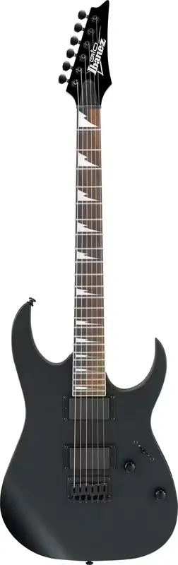 Prix usine | Ibanez GRG121DX-BKF Black Flat Gio