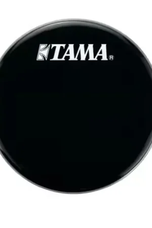Nouveau chez nous | Tama BK22BMWS - Peau De Resonnance Noire 22" Logo Tama