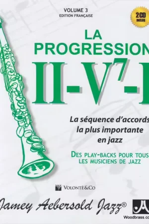 Déstockage | Aebersold Aebersold N°003 - La Progression II V I + 2 CD (édition Française)