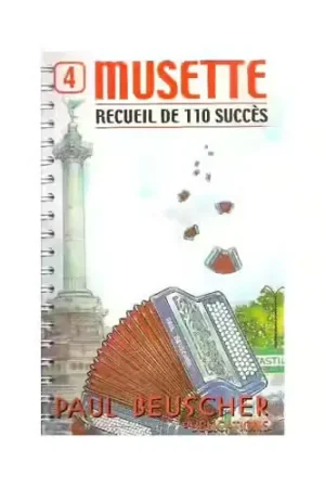 Offre spéciale | Paul Beuscher Publications Succès musette (110) Vol.4
