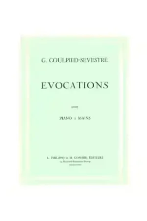 Combre Coulpiedsevestre - Evocations (10 Pièces) - Piano - Derniers jours