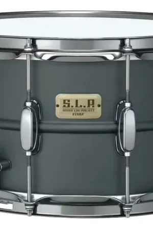Tama LST148 - SLP Big Black Steel 14 X 8 - Flat Black - Commandez dès maintenant