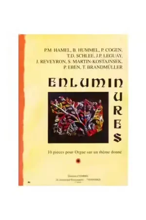 Combre Enluminures: 10 Pièces/1 Thème - Orgue | Disponible dès maintenant