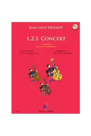 Disponible maintenant - Combre Dehant - 1.2.3 Concert - 2 Ou 3 Contrebasses