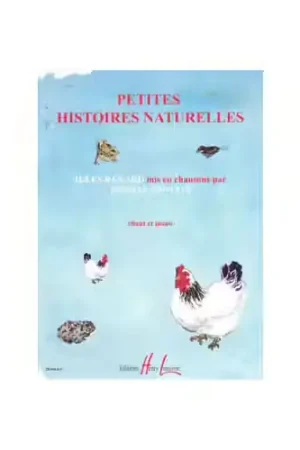 Disponible maintenant | Jobert ABOULKER ISABELLE - PETITES HISTOIRES NATURELLES - CHANT ET PIANO