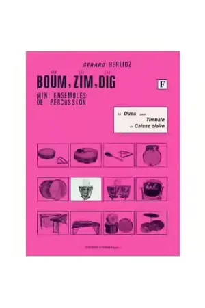 Combre Boum Zim Dig Vol.F - 12 duos | Prix avantageux