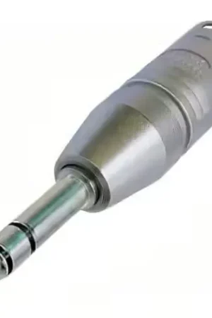 Prix malin | Neutrik NA3mp Adaptateur XLR 3 Male / Jack Stereo Male 6,35 Mm
