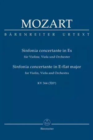Barenreiter Mozart W.a. - Sinfonia Concertante KV 364 (320D) - Score - Très populaire