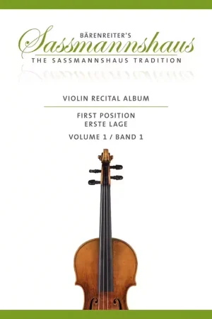 Très bien noté | Barenreiter Sassmannshaus - Violin Recital Time Vol.1