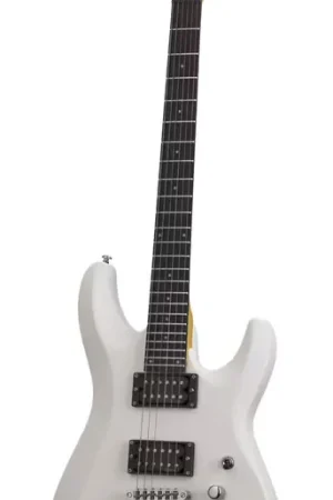 Meilleure vente | Schecter C-6 Deluxe Satin White