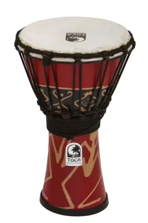 Prix choc | Toca SFDJ-7RP Djembe Freestyle 7" Bali Red