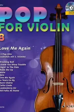 Schott Pop For Violin Vol. 8 - 1-2 Violons | Nouveau en boutique