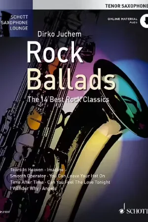 Prix imbattable - Schott Rock Ballads - Ténor Saxophone