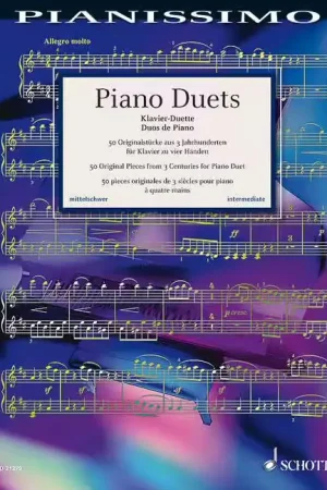 Nouveau en boutique - Schott Duos De Piano - Piano (4 Hets)