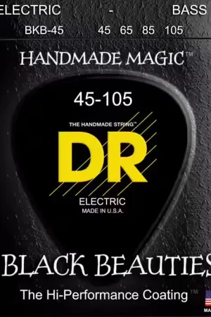 Dr Strings BKB-45 Handmade Magic Black Beauties 45-105 - Dernière chance