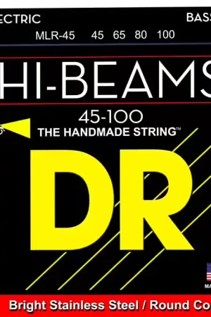 Stock limité | Dr Strings MLR-45 DDT-12 Hi Beam Bass 45-100 Medium 4 Cordes