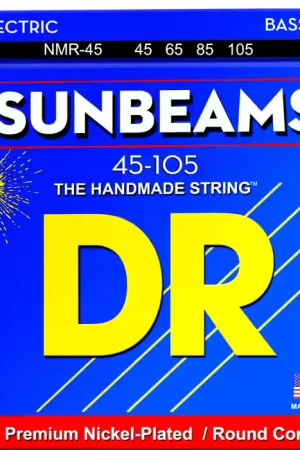 Qualité professionnelle - Dr Strings NMR-45 MT-10 Sunbeam Bass 45-105 Medium 4 Cordes