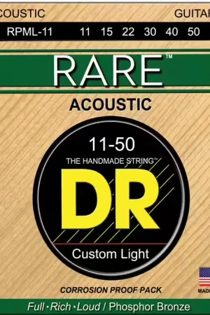 Dr Strings RPML-11 Rare Phosphore Bronze Acoustique 11-50 Medium Lite | Nouveau en boutique
