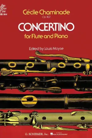 Plus que quelques pièces - Schirmer Chaminade C. - Concertino For Flute And Piano Op.107