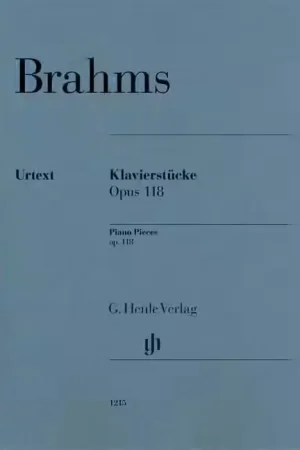 Henle Verlag Brahms - Piano Pieces Op. 118 No. 1-6 - Piano - Bonne affaire