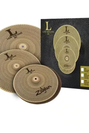 Zildjian LV348 Pack Cybmale L80 Low Volume 13" / 14" / 18" - Produit phare