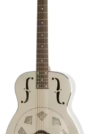 En stock - Epiphone Dobro Hound Dog M-14 Metal Body Nickel