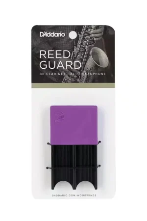 Plus que quelques articles | D'addario - Rico Porte-anches Mauve - Sax Alto + Clar Sib