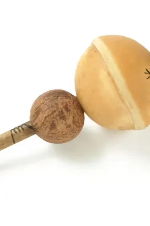 Promotion - Yoman MPP005 Maracas Double Televi Sur Manche Calebasse