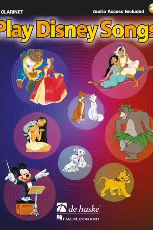Promo exceptionnelle - Dehaske Play Disney Songs - Clarinette + Audio En Ligne
