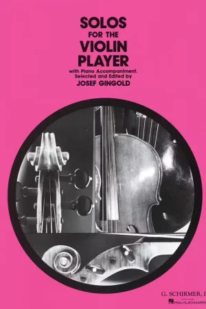 Nouveau au catalogue | Schirmer SOLOS FOR THE VIOLIN PLAYER