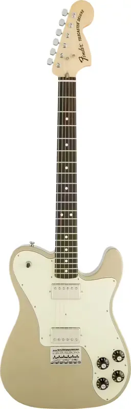 Best-seller - Fender Telecaster Deluxe Signature Chris Shiflett RW Shoreline Gold