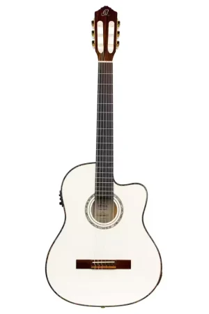 Ortega Rce145 Spruce Slim Neck White | Réduction spéciale