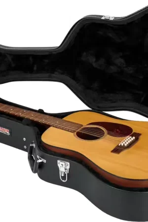Gator Étui Dreadnought 6 & 12 Cordes en Bois - GWE | À ne pas manquer