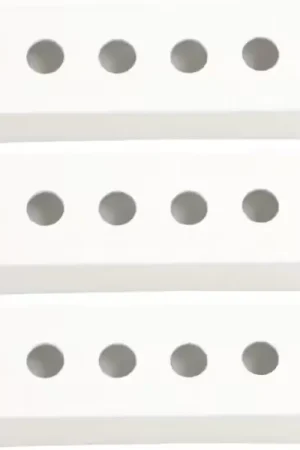 Seymour Duncan S-cover-W-nol - 3 X Capot S White Sans Logo | Préféré des clients