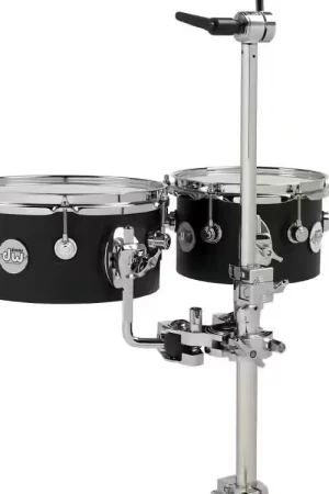 DW Drum Workshop Concert Tom 8X5" 10X5 Dgn Black Satin | Disponible