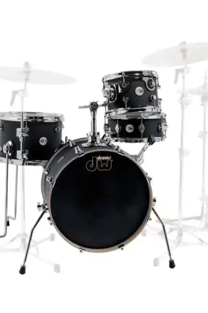 Plébiscité par les clients - DW Drum Workshop Design Jazz 18" Black Satin