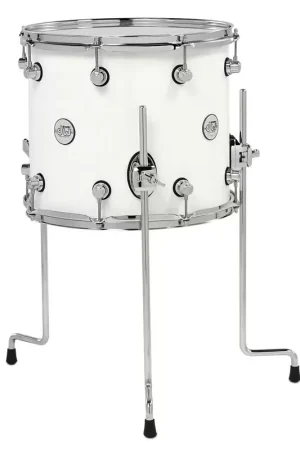 DW Drum Workshop Tom Basse Design 14X12 White Gloss | Très populaire