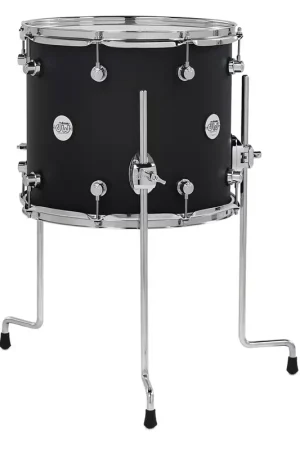 DW Drum Workshop Tom Basse 14X12 Design Black Satin - Remise