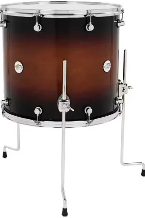 Qualité premium | DW Drum Workshop Tom Basse 18X16 Design Tobacco Fade