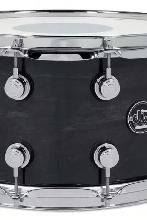 DW Drum Workshop Performance Lacquer Ebony Stain 14X8 - Premium