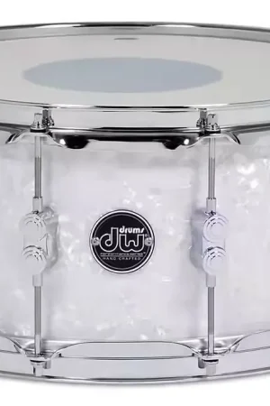 DW Drum Workshop Performance Finish Ply 14X6.5 White Marine Pearl - Haute qualité