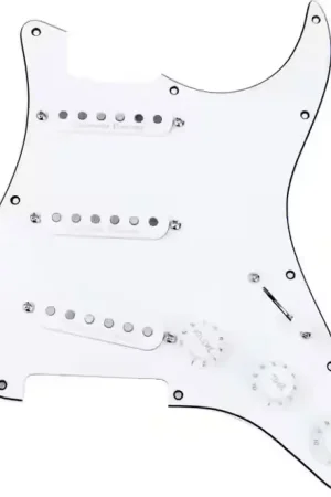 Coup de cœur - Seymour Duncan STK-PG-W - Plaque Complete STK Classic Blanche