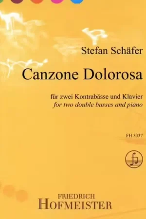 Offre bientôt terminée | Hofmeister Schafer Stefan - Canzone Dolorosa