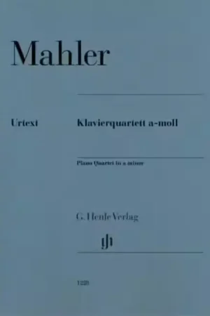 Produit phare | Henle Verlag Mahler G. - Piano Quartet A Minor