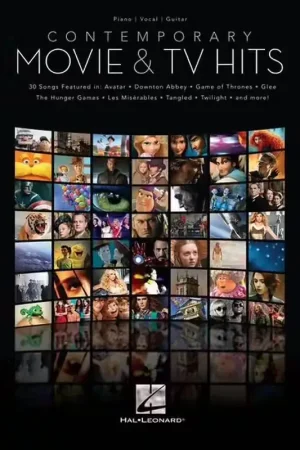Quantité limitée - Hal Leonard Contemporary Movie And TV Hits - PVG