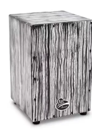 Latin Percussion LPA1332-ws Cajon Aspire Accents White Streak | Prix bas